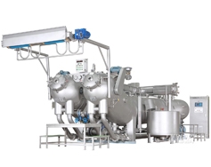 毛毛蟲高溫高壓下走布染色機