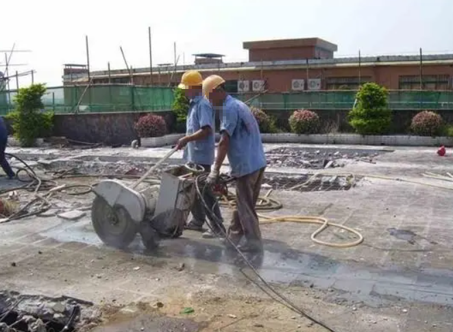 杭州杭州馬路開槽切溝價格